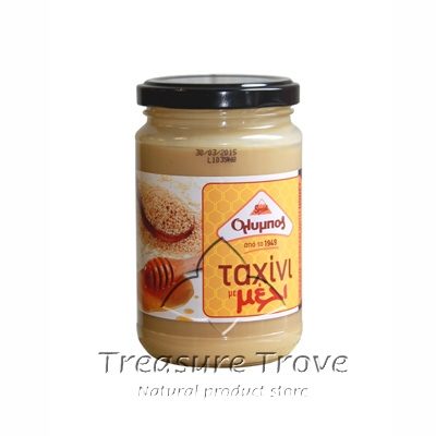 Тахин (кунжутная паста) с медом, 300 г.jpg