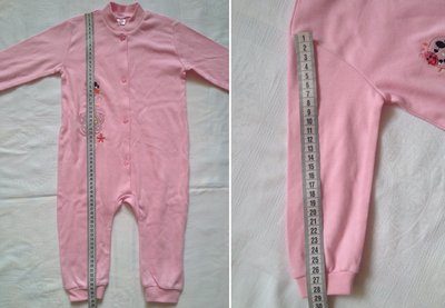 Лапландика - DK 0235 Комбинезон с вышивкой, цвет розовый, р-р 86, длина.jpg